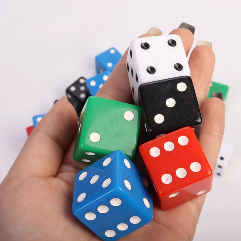 Party Games No Supplies - Cubos de dados quadrados d6 25mm