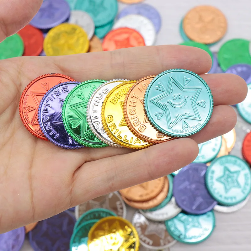 Party Games No Props - 100 Peças Moedas de Ouro Pirata