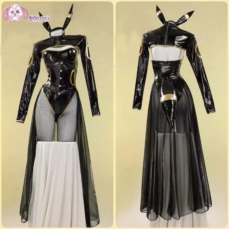 Party Games Bunny - Umbreon coelho cosplay traje halloween natal