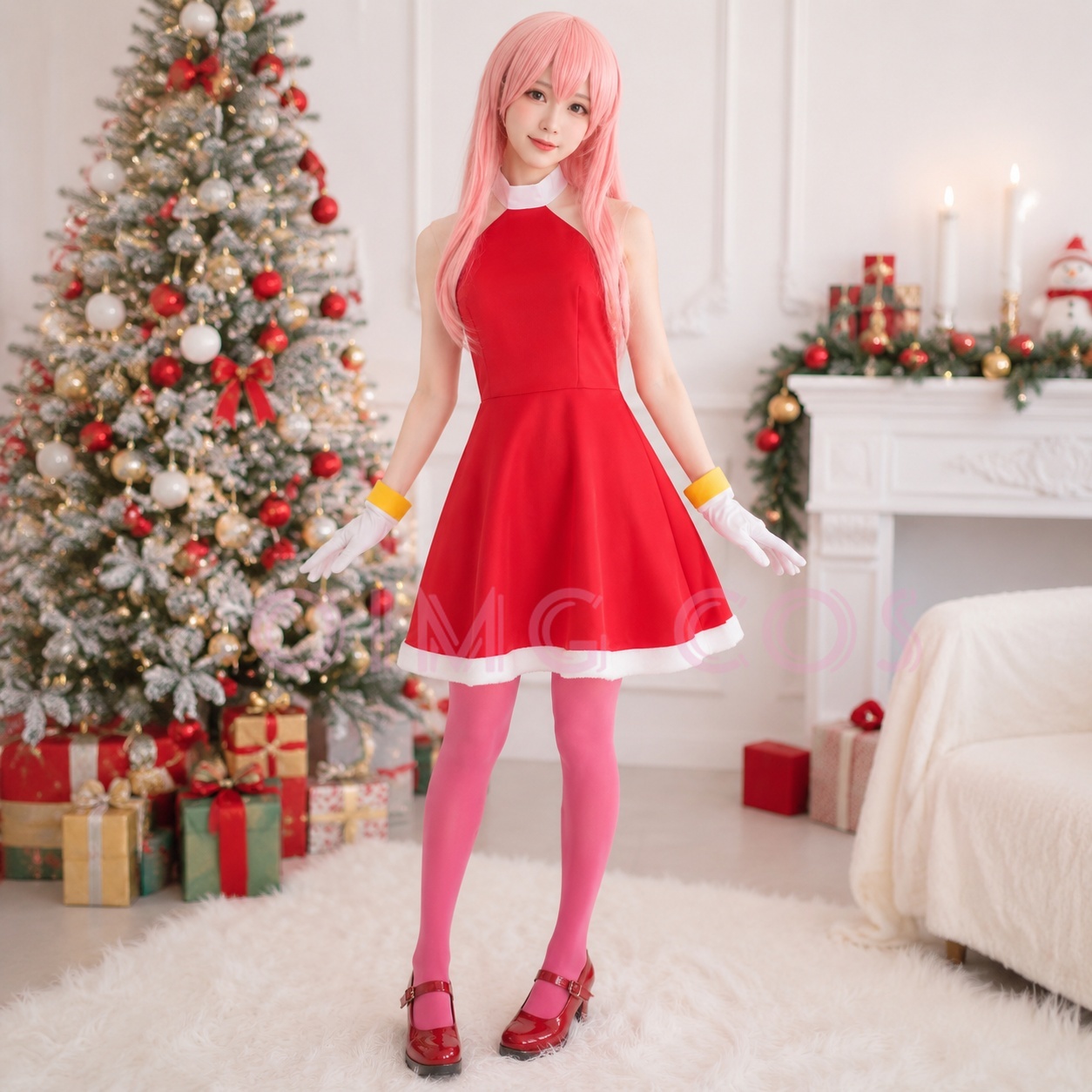Party Games Carnival - Fantasia Cosplay Amy Rose Adulto, Uniforme