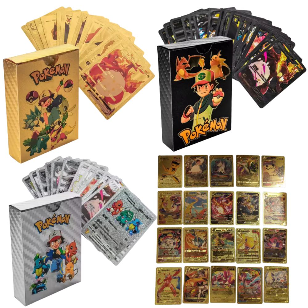 Party Games No Props - 55 Cartas Pokémon Vmax GX Caixa