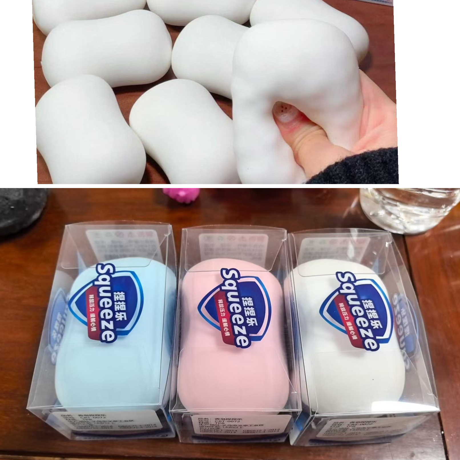 Party Games Gifts - Brinquedo Anti-stress Artesanal em Formato de