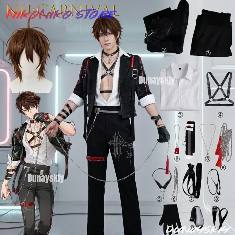 Party Games Couple - Novo Traje Masculino de Carnaval Eiden