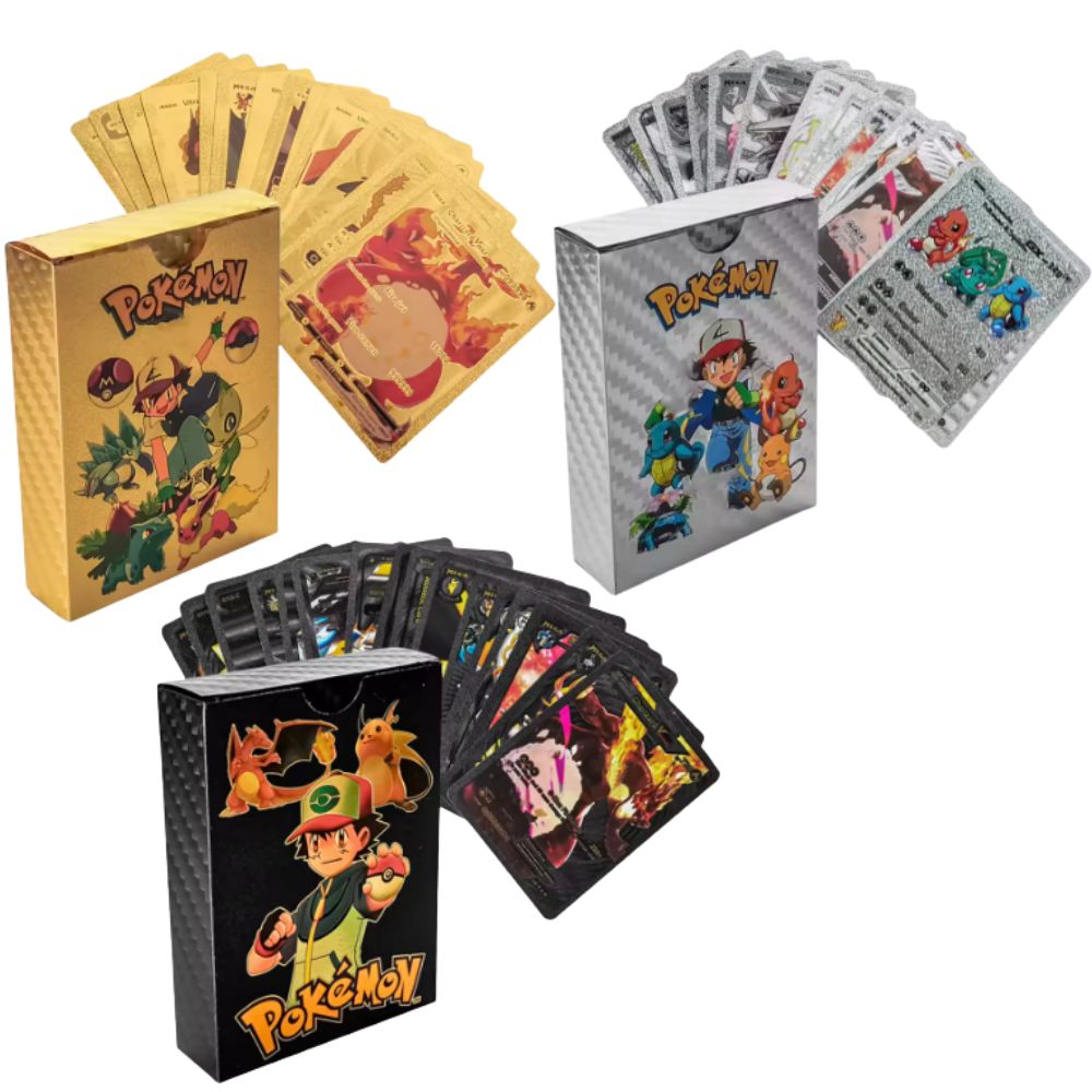 Party Games No Props - Novo Conjunto de 55 Cartas Pokémon