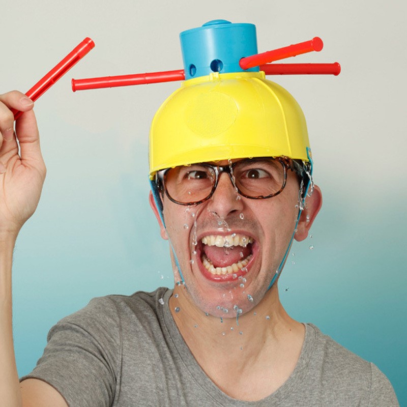 Party Games No Props - Jogo da Cabeça Molhada: Desafio Aquático,
