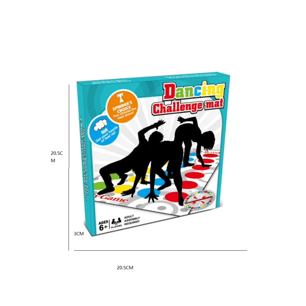 Party Games Physical - Jogo Twister de Grande Sucesso, Tapete