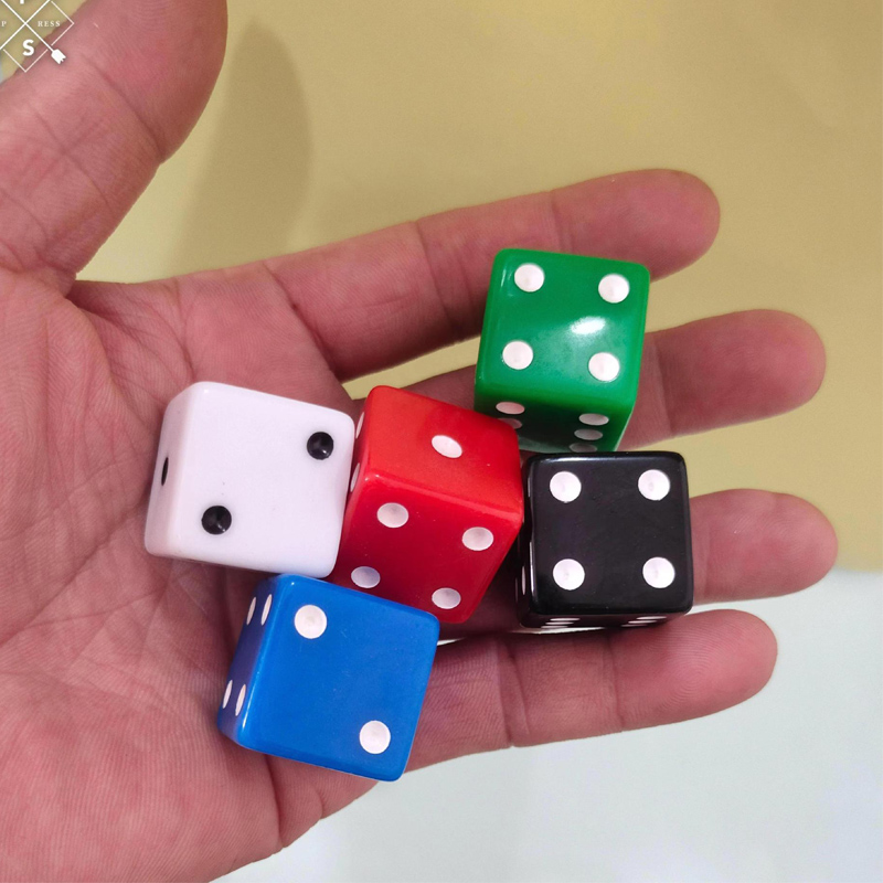 Cubos de dados quadrados d6 25 - Party Games No Supplies avaliação e preço