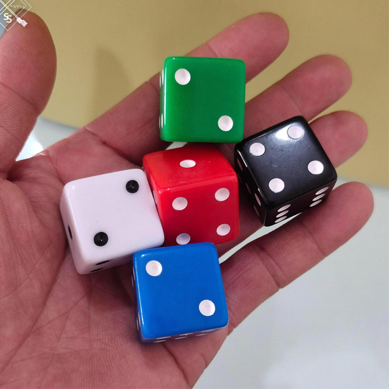 Cubos de dados quadrados d6 25 - Party Games No Supplies avaliação e preço
