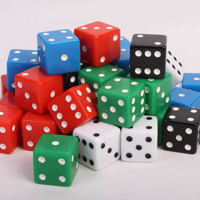 Cubos de dados quadrados d6 25 - Party Games No Supplies avaliação e preço