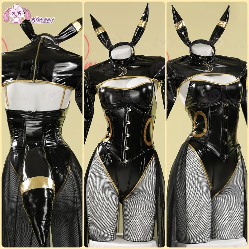 Umbreon coelho cosplay traje h - Party Games Bunny avaliação e preço