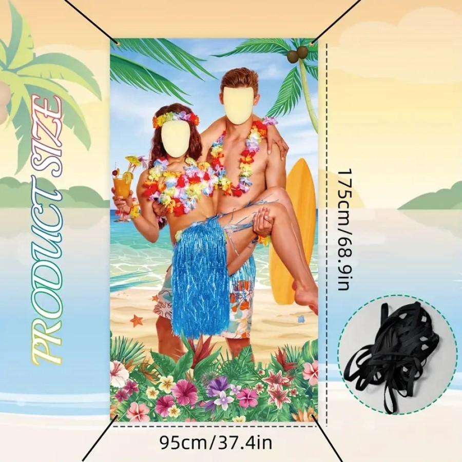 1pc, havaiano luau casal foto  - Party Games Couple avaliação e preço