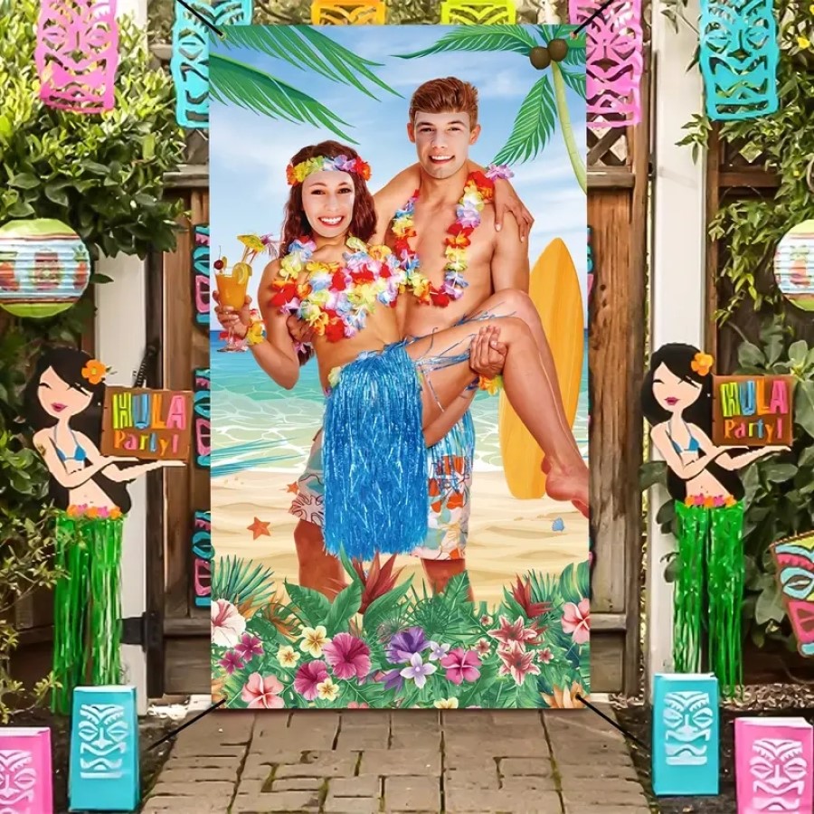 1pc, havaiano luau casal foto  - Party Games Couple avaliação e preço