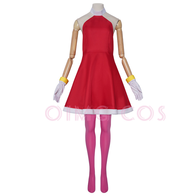 Fantasia Cosplay Amy Rose Adul - Party Games Carnival avaliação e preço