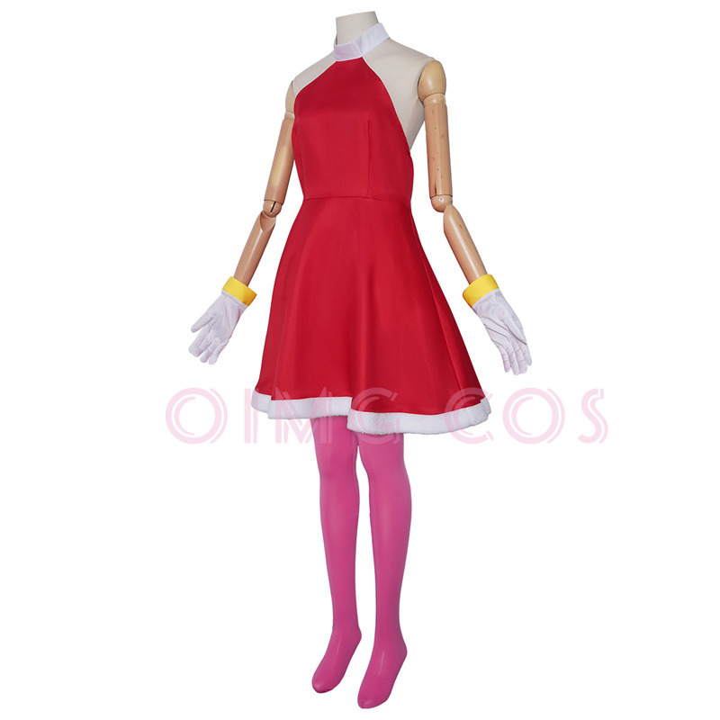 Fantasia Cosplay Amy Rose Adul - Party Games Carnival avaliação e preço