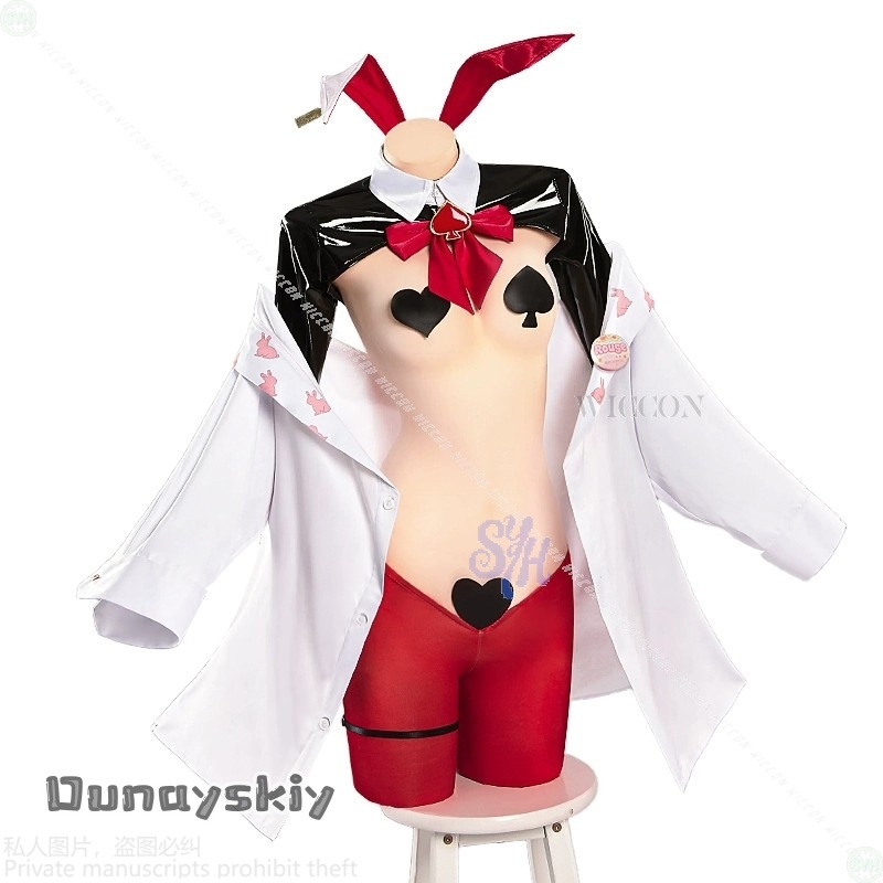 Coelho rouge cosplay anime jog - Party Games Bunny avaliação e preço