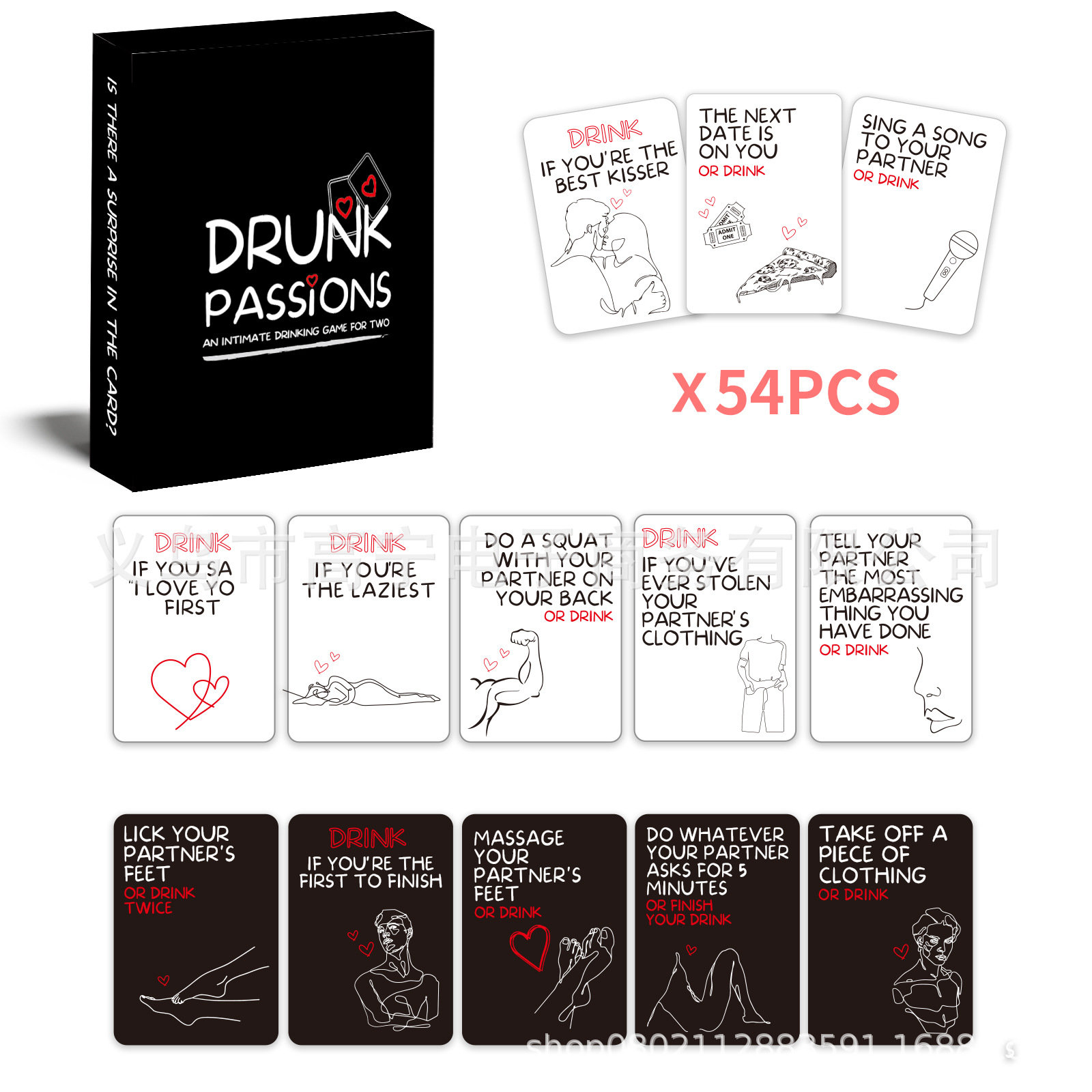 Amantes das paixões bêbadas ca - Party Games Couple avaliação e preço