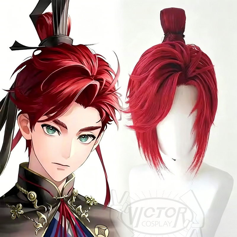 Peruca estilo cosplay Sun Quan - Zelda Party Games avaliação e preço