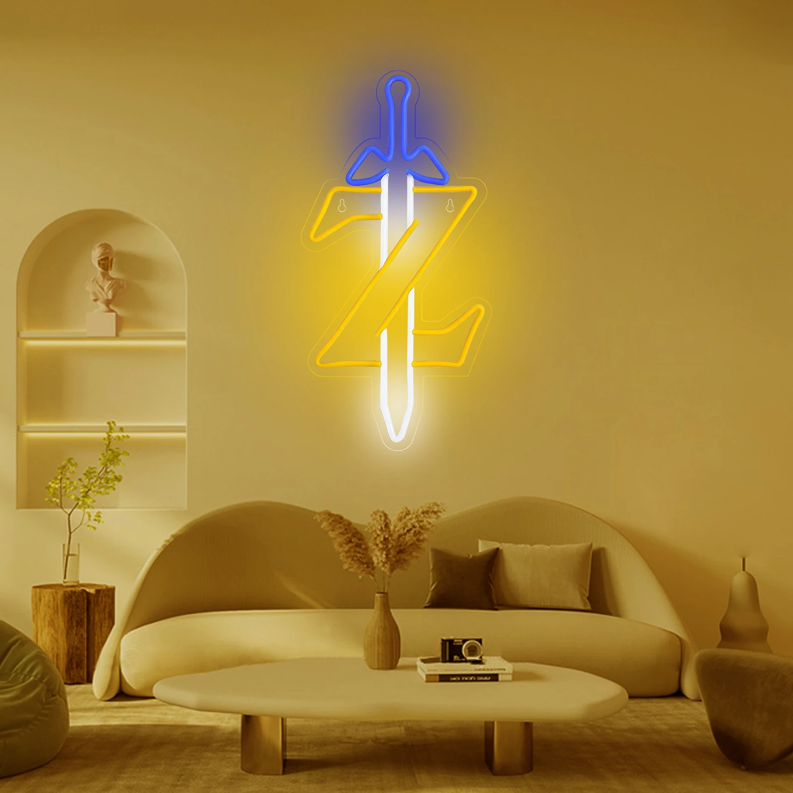 Espada z led sinal de néon zel - Zelda Party Games avaliação e preço