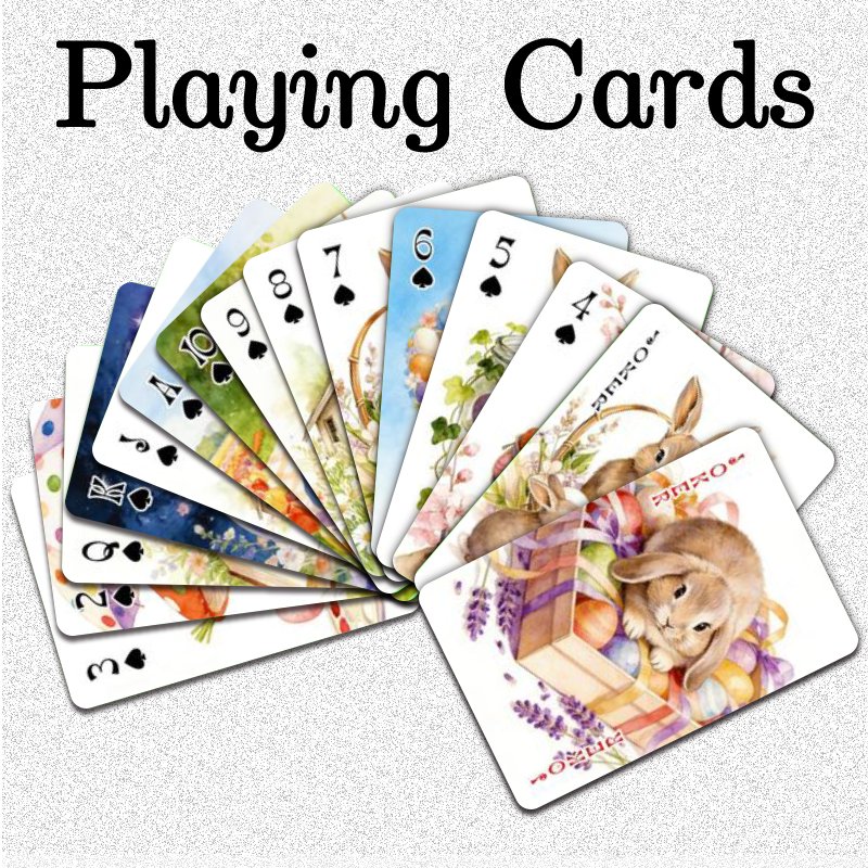 54 Cartas de Baralho Padrão pa - Party Games Bunny avaliação e preço
