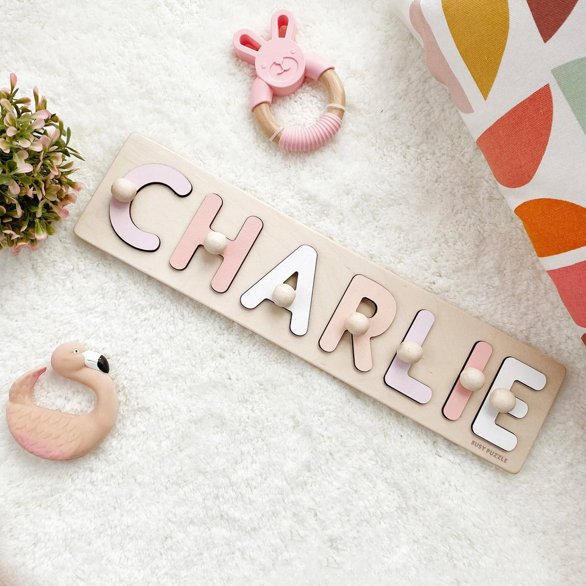 Quebra-cabeça com nome persona - Party Games Baby Shower avaliação e preço