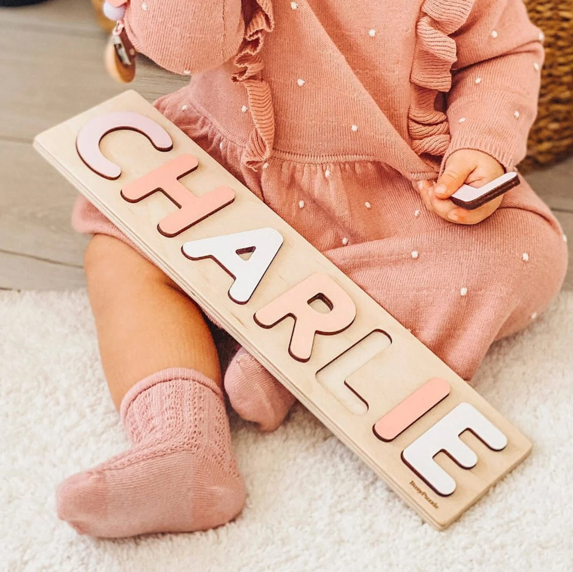 Quebra-cabeça com nome persona - Party Games Baby Shower avaliação e preço