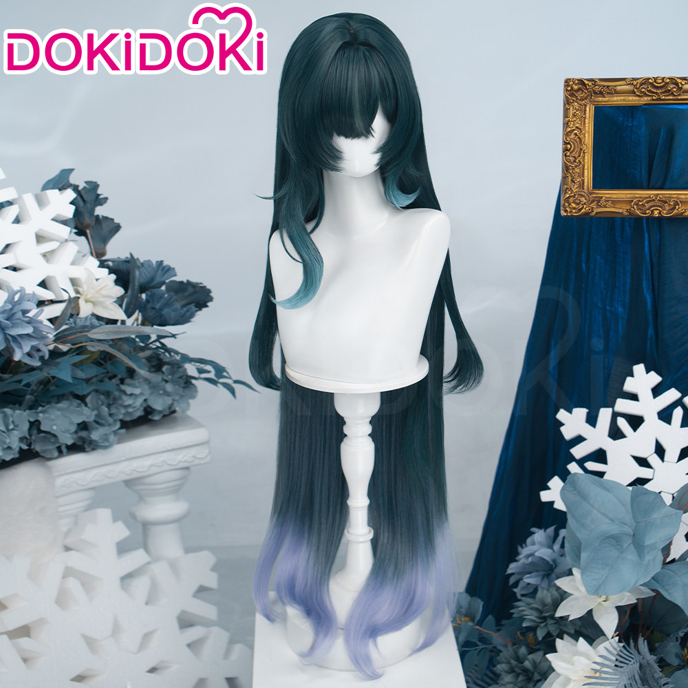 Peruca Cosplay Anime Genshin I - Party Games Gifts avaliação e preço